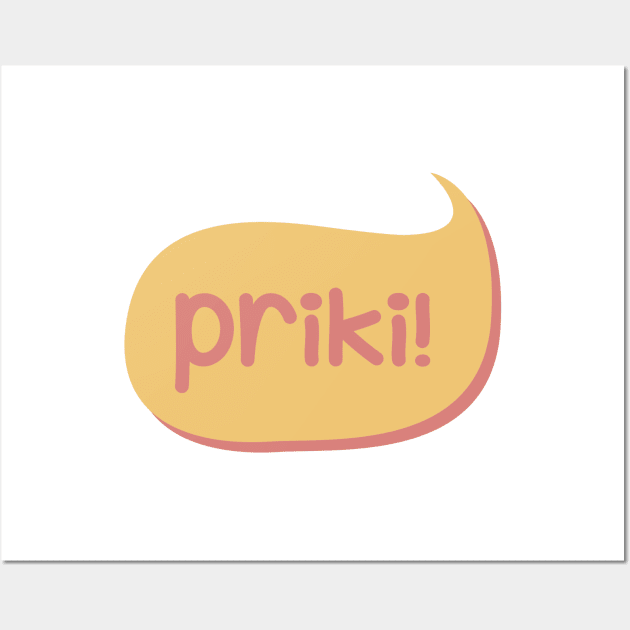 Priki Eunsang bubble Wall Art by Oricca